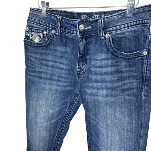 Miss Me JB6200P Boyfriend Capri Jeans Women's Size 28 - Picture 14 of 14